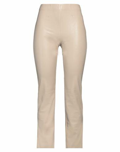 Seductive Woman Pants Beige Polyamide Cover