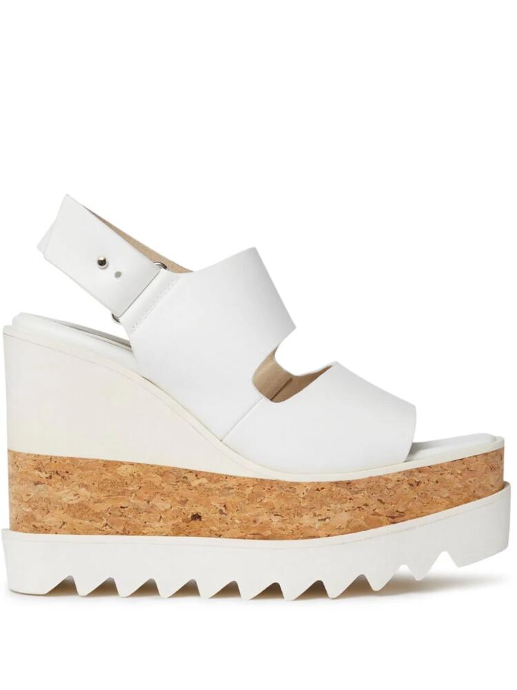 Stella McCartney Sneak-Elyse wedge sandals - White Cover