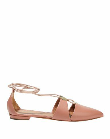 Emporio Armani Woman Ballet flats Salmon pink Soft Leather Cover