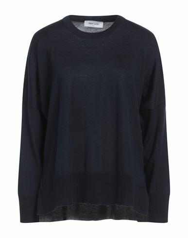 Gran Sasso Woman Sweater Midnight blue Virgin Wool Cover