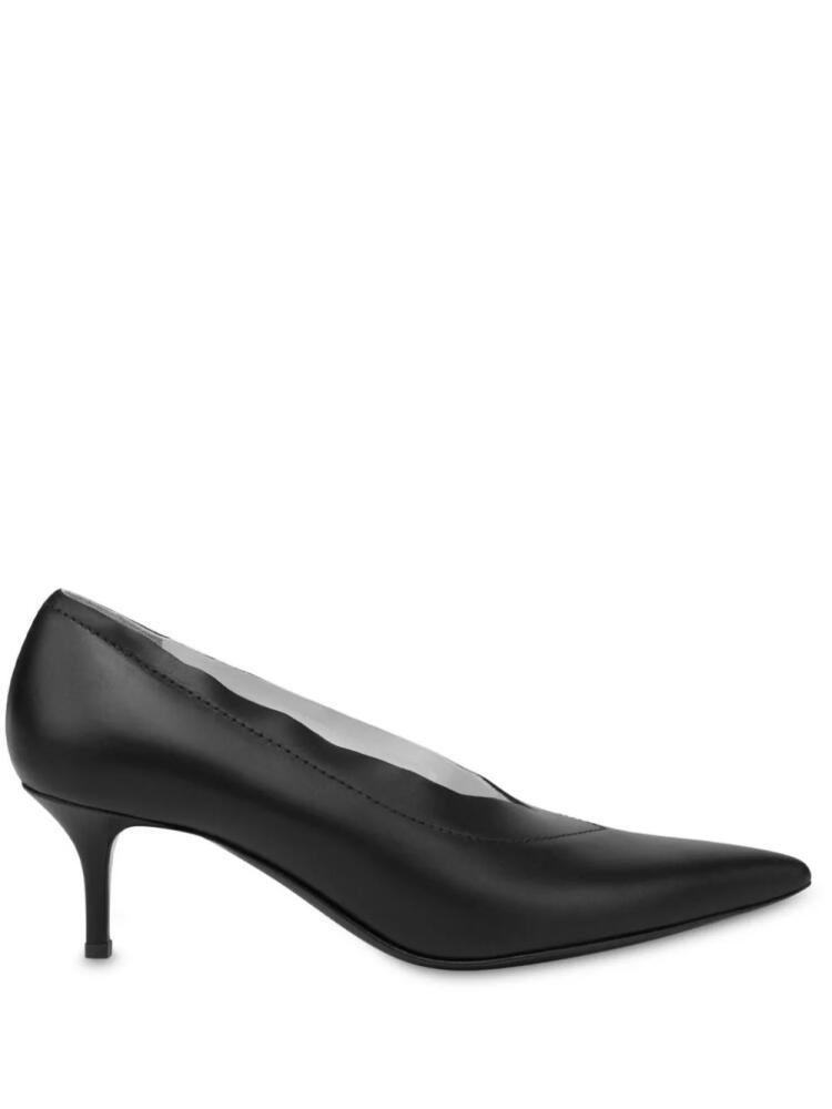 Moschino 60mm leather pumps - Black Cover