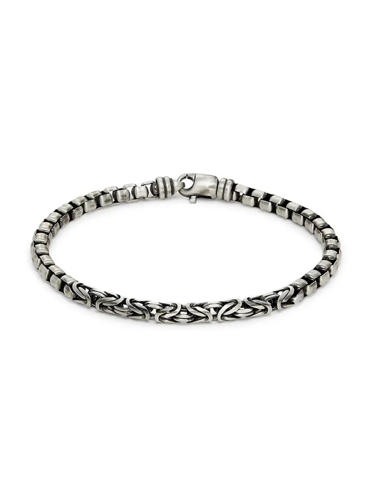 Effy Men's Sterling Silver Chain Bracelet Cover