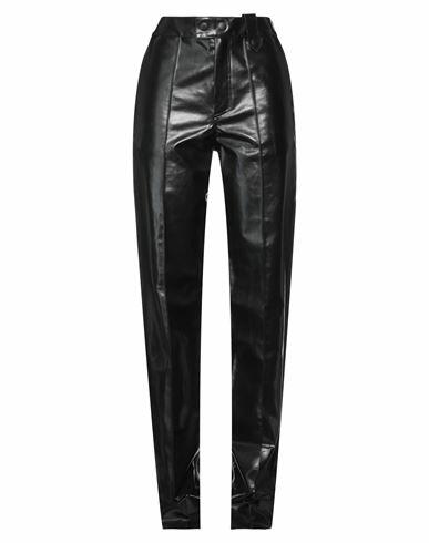 Kwaidan Editions Woman Pants Black Rubber, Cotton, Polyester Cover