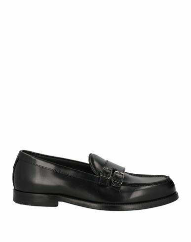 Mich Simon Man Loafers Black Leather Cover