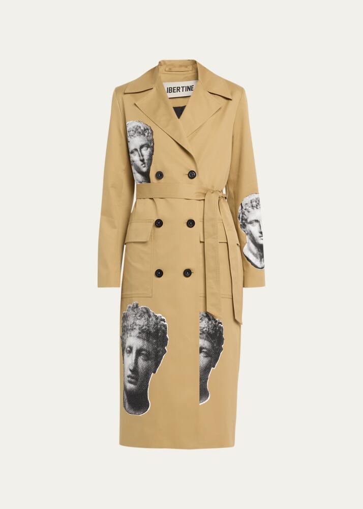 Libertine Cupid and Psyche Long Lean Trench Coat Cover