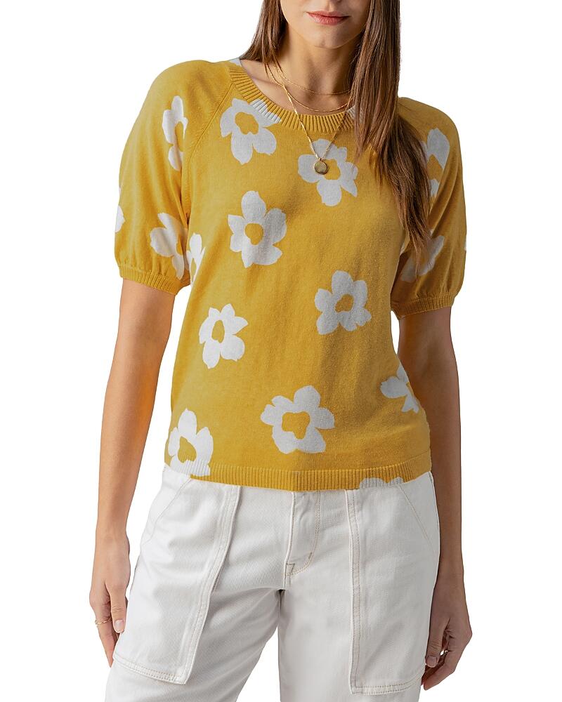 Sanctuary Sunny Days Short Sleeve Sweater Top Cover