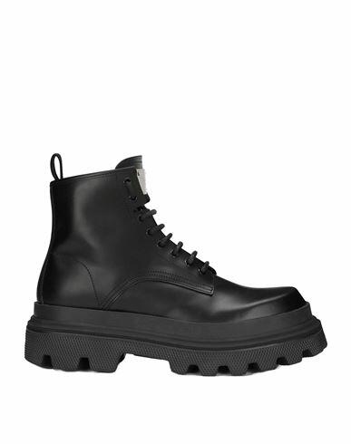 Dolce & gabbana Dolce E Gabbana Ankle Boots Man Ankle boots Black Leather Cover