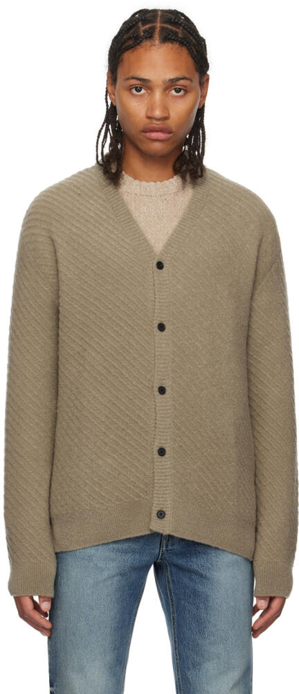 Solid Homme Tan Slash Cardigan Cover