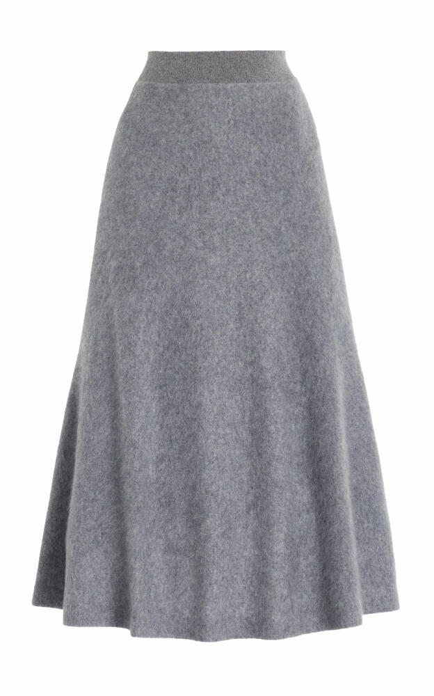 Adam Lippes - Cashmere Midi Skirt - Grey Cover