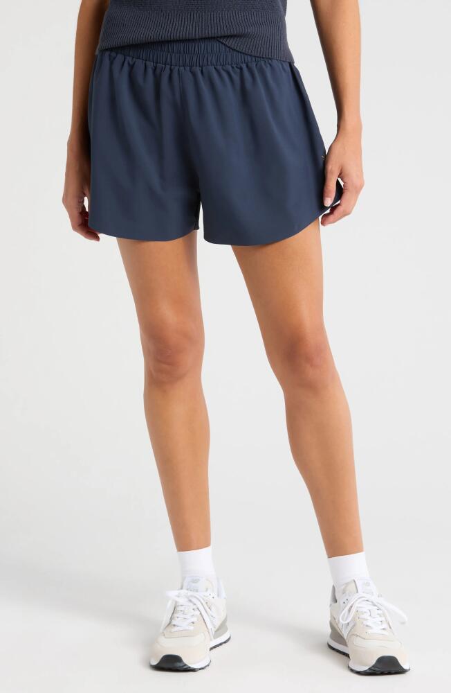 Rhone Mirage 3-Inch Lined Recycled Polyester Running Shorts in Navy Blue Cover