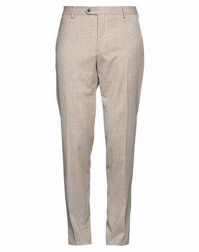 Brian Dales Man Pants Beige Wool Cover