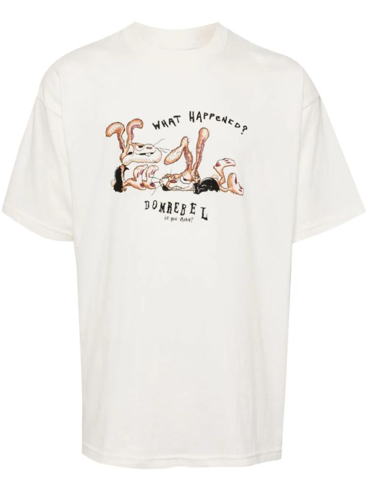 DOMREBEL Forget T-shirt - Neutrals Cover