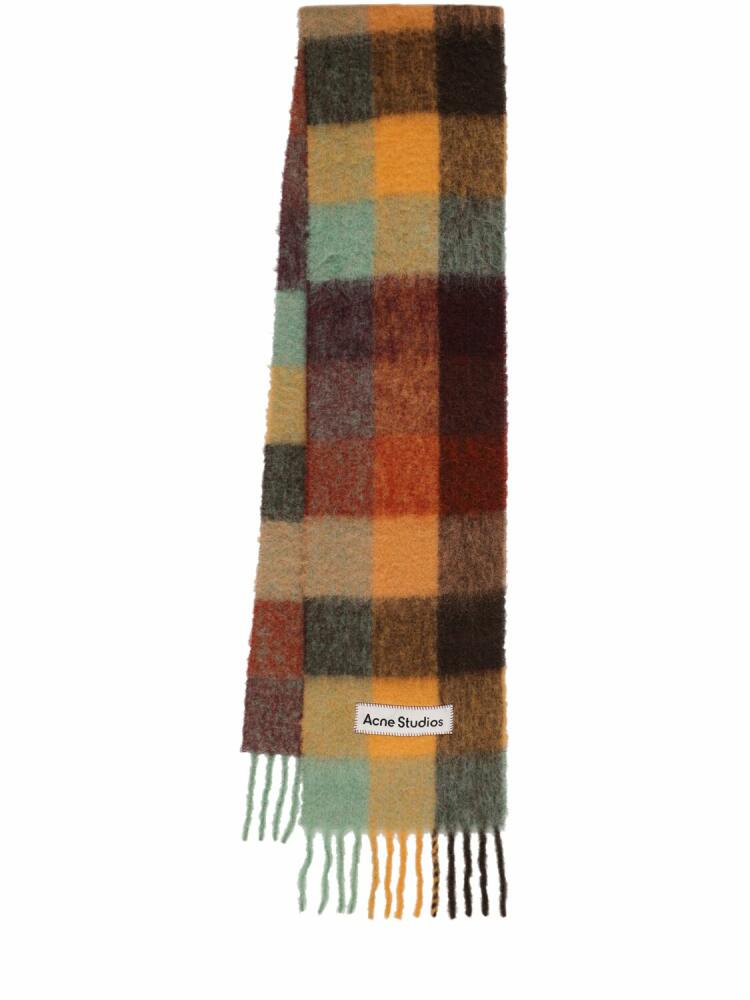 ACNE STUDIOS Vally Alpaca Blend Scarf Cover