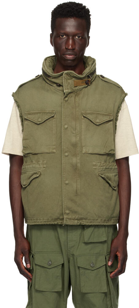 visvim Khaki Bickle Vest Cover