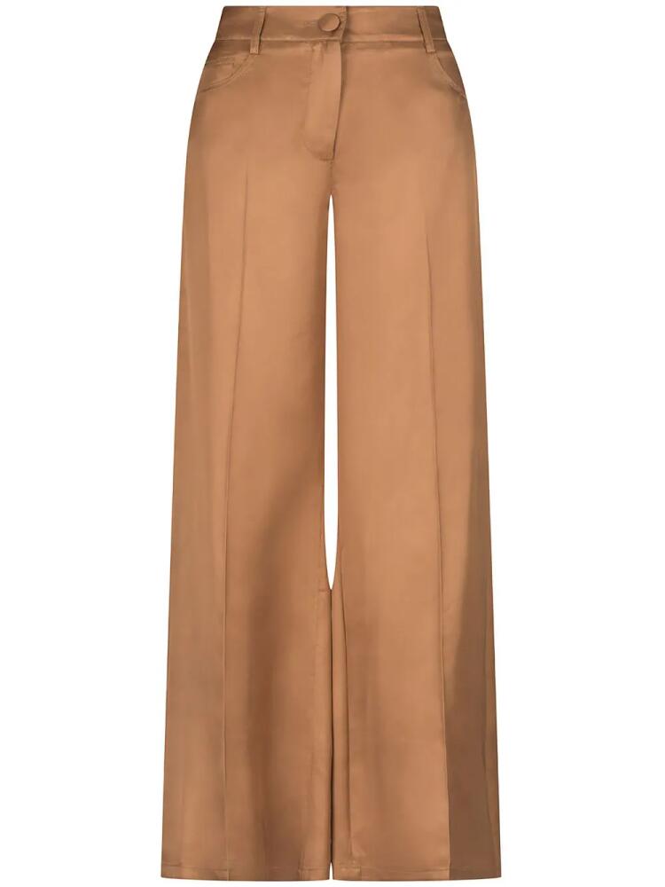 Silvia Tcherassi Emine straight-leg trousers - Brown Cover