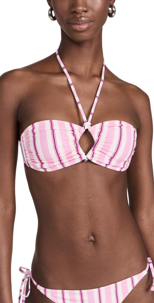 GANNI Fiji Bikini Top Fiji Flower Cover