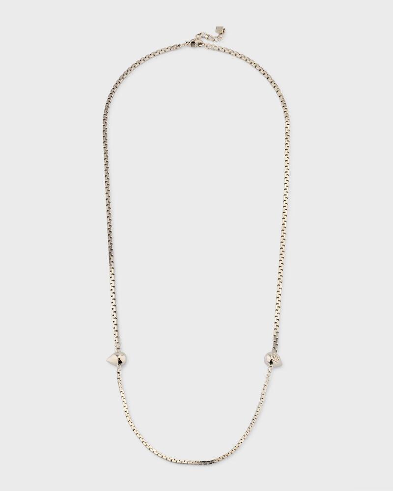 Givenchy Men's G-Stud Long Chain Necklace Cover