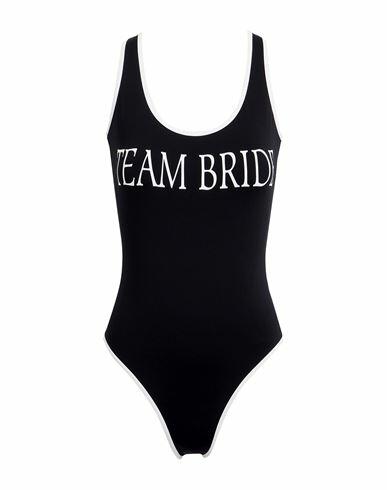 8 By Yoox Team Bride One Piece Swimsuit Woman One-piece swimsuit Black Recycled polyamide, Elastane Cover