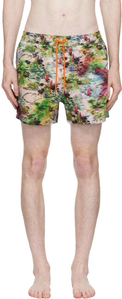 Paul Smith Multicolor Fish Swim Shorts Cover