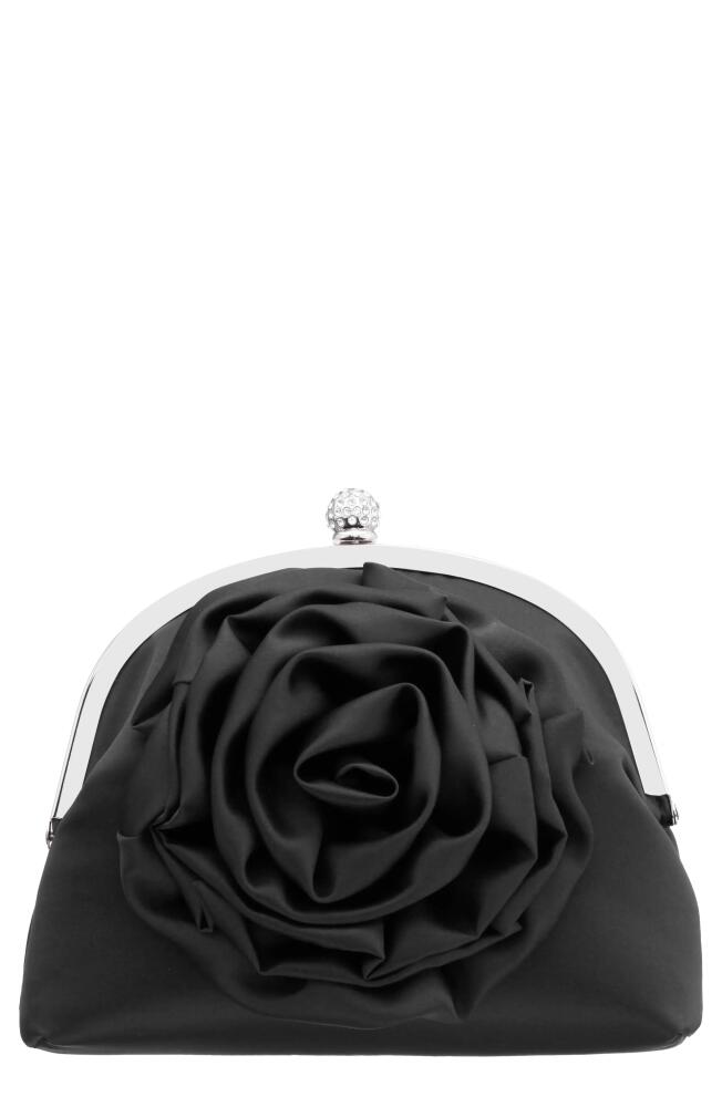 Nina Sweetie Frame Clutch in Black Cover