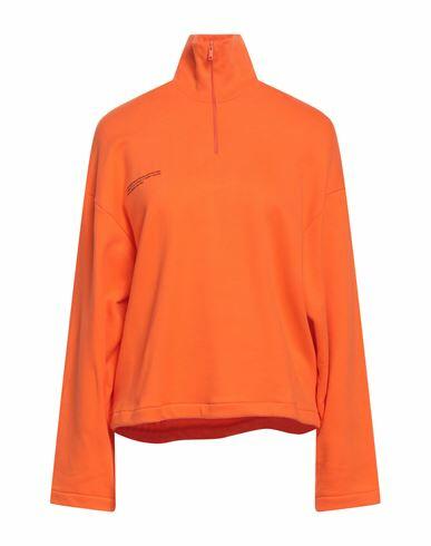 Pangaia Woman Sweatshirt Orange Organic cotton Cover