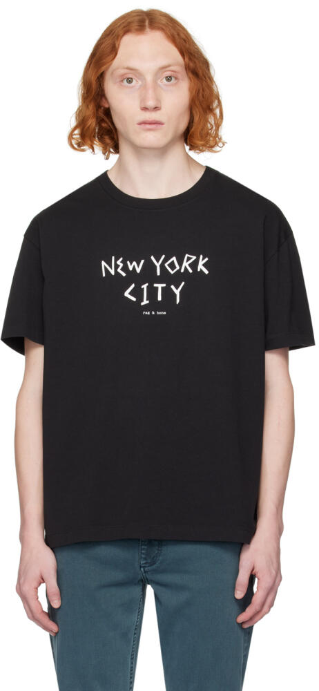 rag & bone Black RBNY T-Shirt Cover