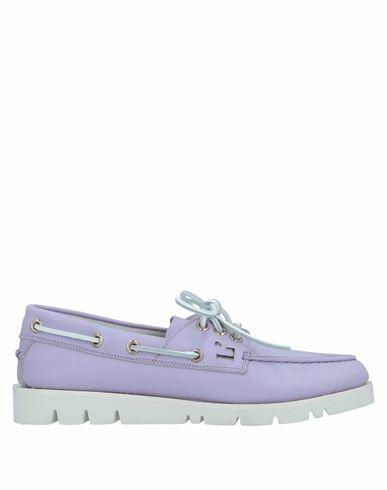 L' Autre Chose Woman Loafers Lilac Soft Leather Cover