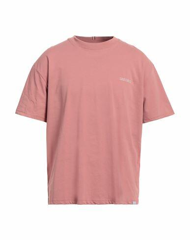 Les Deux Man T-shirt Salmon pink Recycled cotton, Recycled polyester Cover