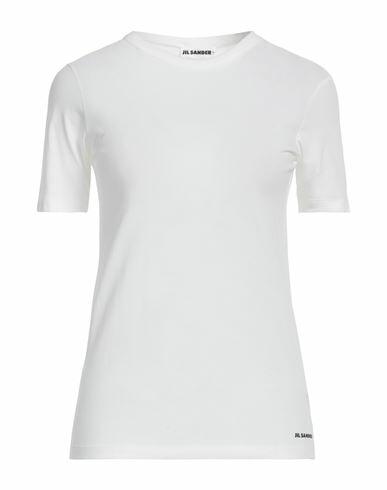 Jil Sander Woman T-shirt White Cotton Cover