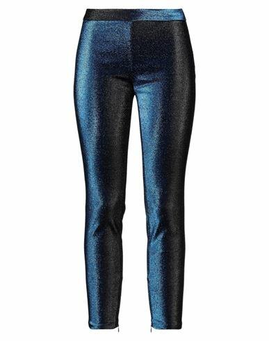 Boutique Moschino Woman Pants Blue Cotton, Polyester, Elastane Cover