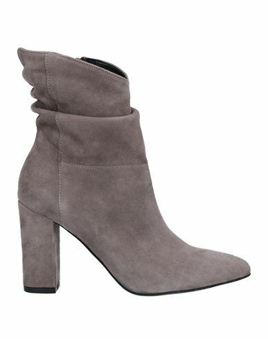 Formentini Woman Ankle boots Grey Soft Leather Cover