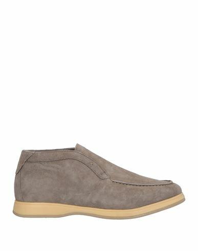 Andrea Ventura Firenze Man Ankle boots Light grey Leather Cover