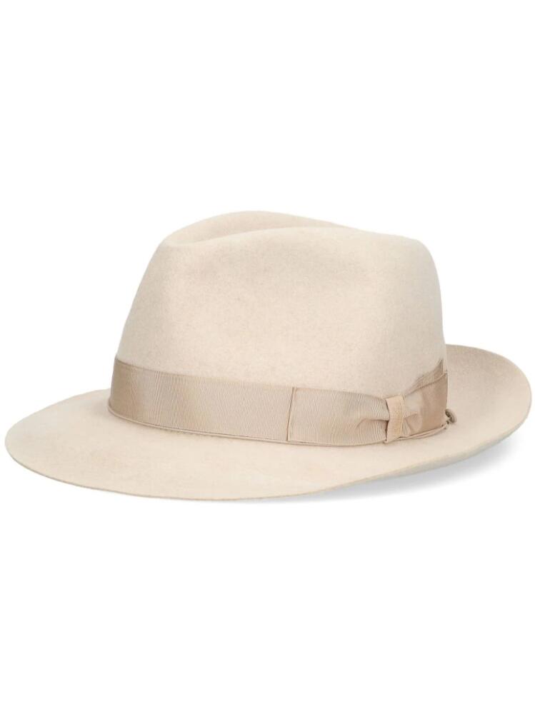 Borsalino 50 Grams S.Q. felt hat - Neutrals Cover