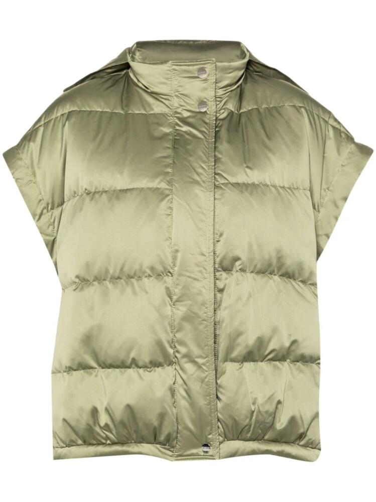 Max & Moi Daly padded gilet - Green Cover