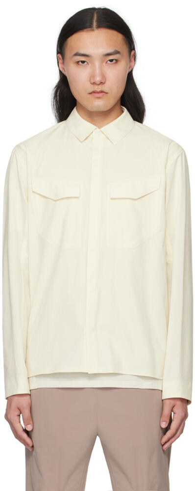 Veilance Beige Field Shirt Cover