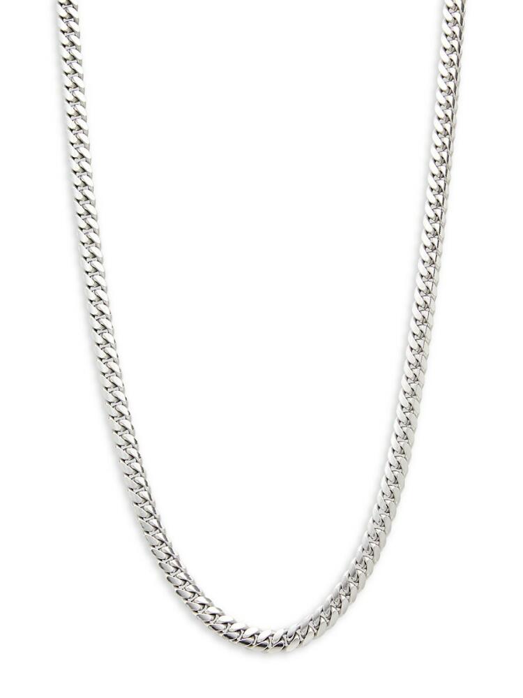 Effy Men's Sterling Silver Miami Cuban Link Chain Necklace Cover