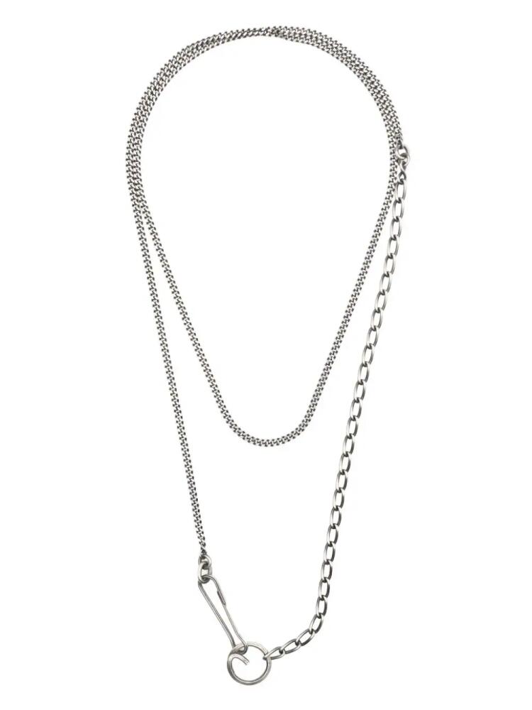 WERKSTATT:MÜNCHEN curb-chain body chain - Silver Cover