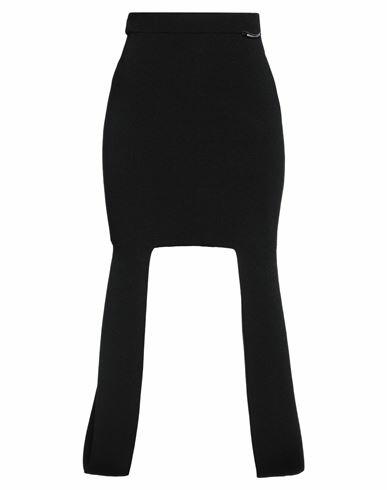 Boyarovskaya Woman Mini skirt Black Viscose, Polyester Cover