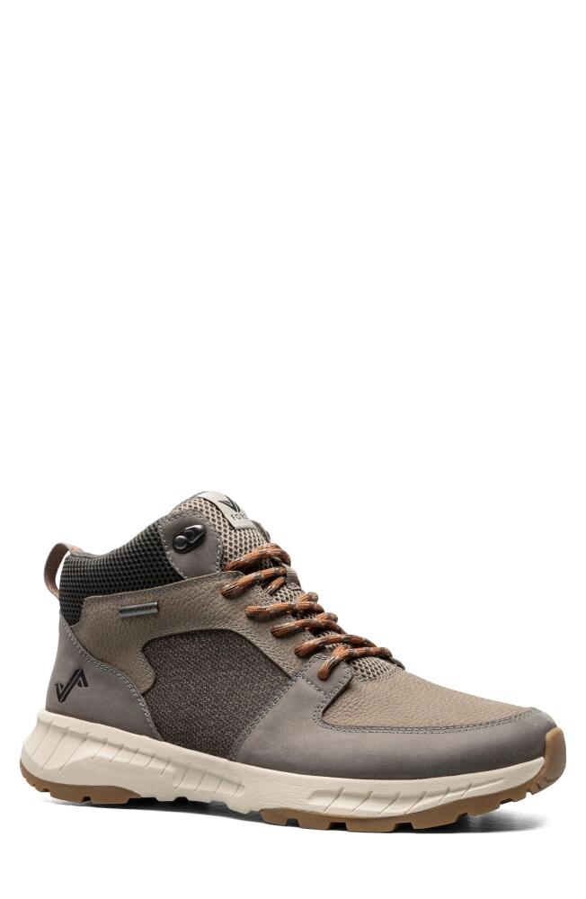 Forsake Wild Sky Waterproof Mid Hiking Sneaker in Dark Gray/Gold Cover