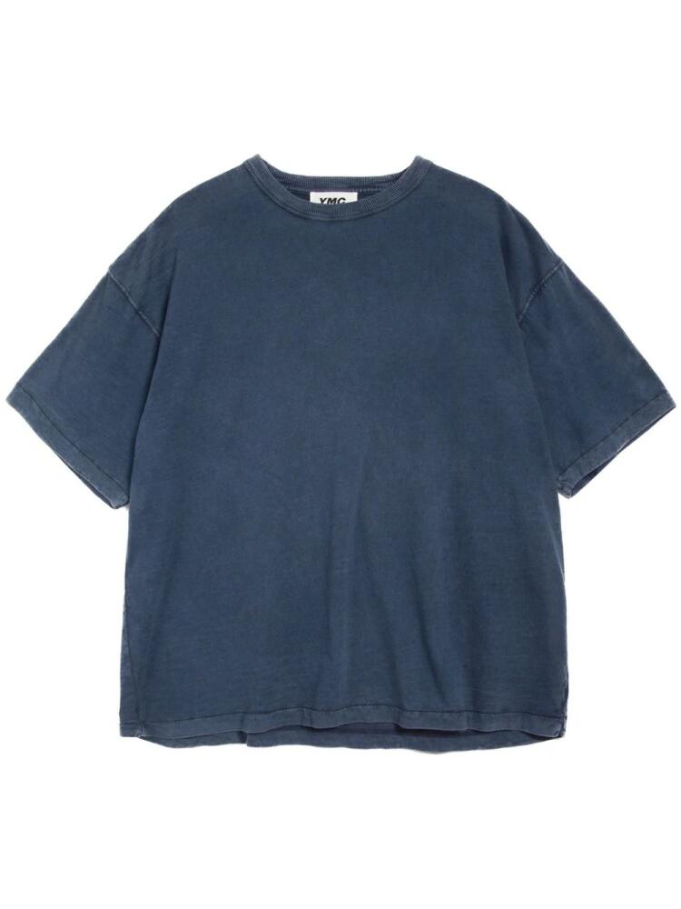 YMC Triple T-shirt - Blue Cover