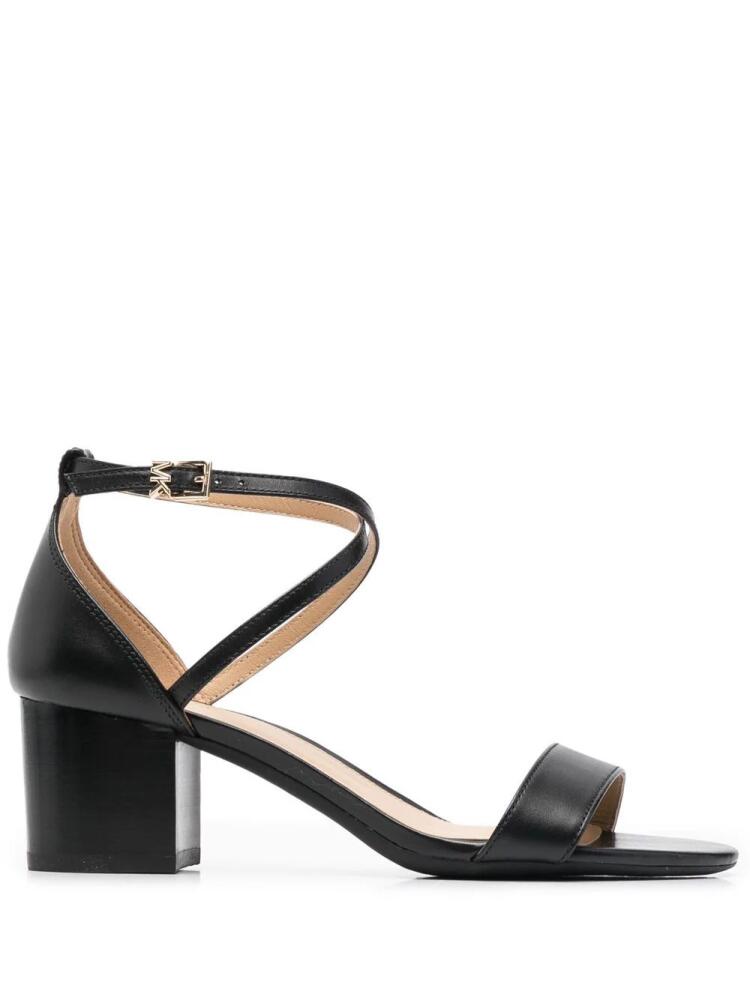 Michael Michael Kors Serena Flex leather sandal - Black Cover