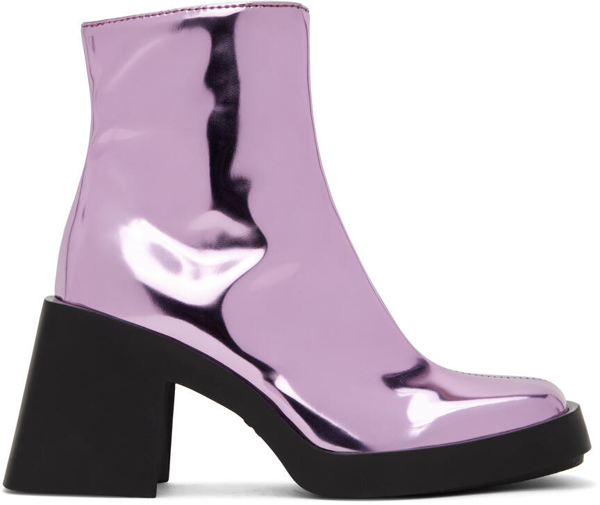 Justine Clenquet Pink Milla Boots Cover