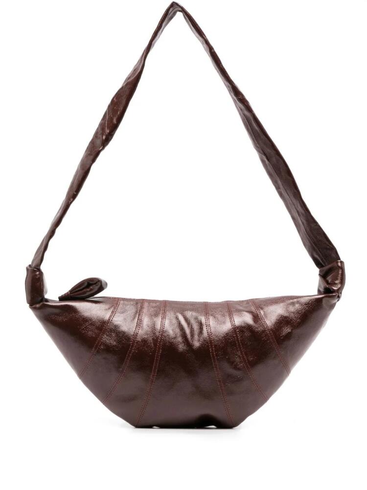 LEMAIRE medium Croissant shoulder bag - Brown Cover