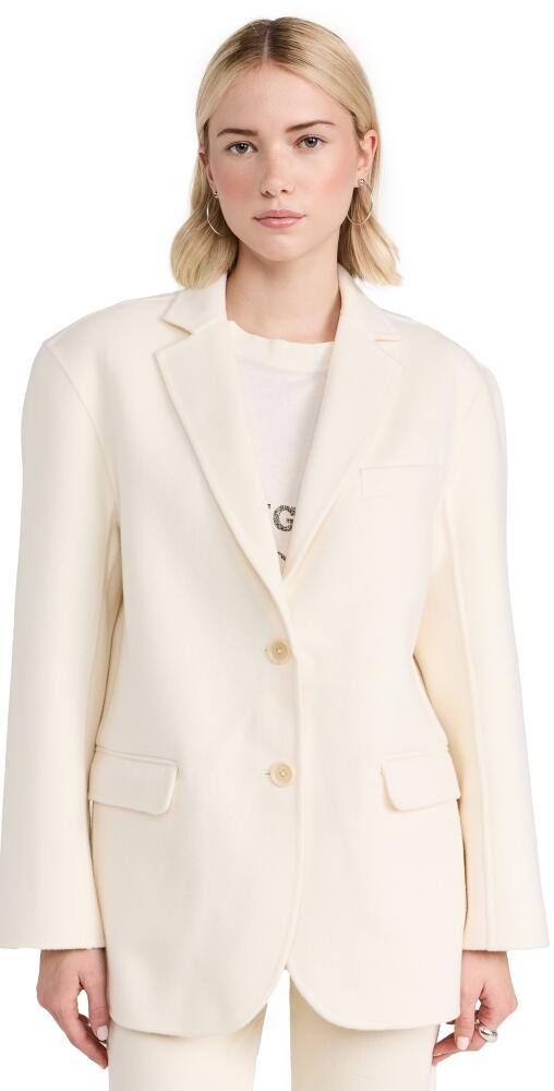 ANINE BING Quinn Blazer White Cover