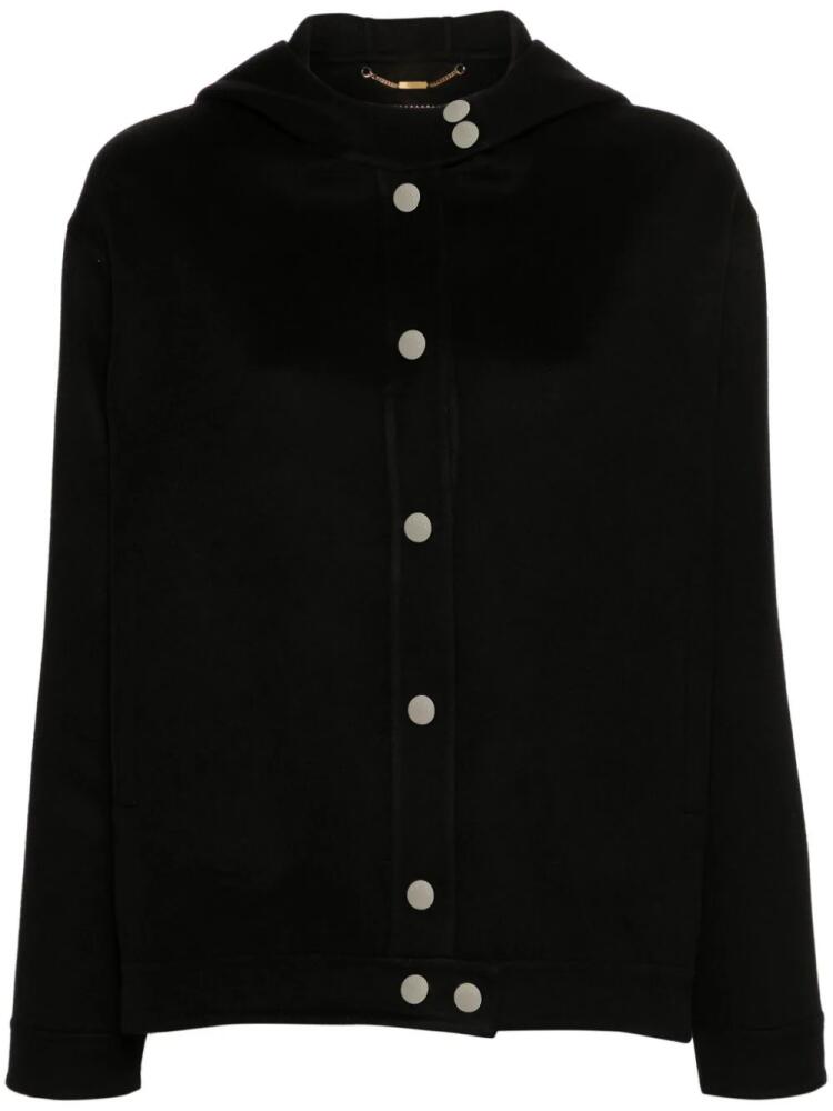 Kiton cashmere hooded jacket - Black Cover