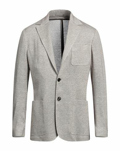 Canali Man Blazer Sage green Linen, Silk, Cashmere Cover