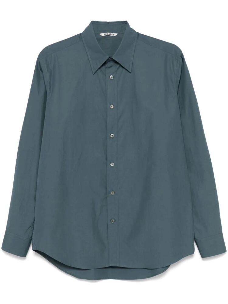 Auralee cotton shirt - Blue Cover