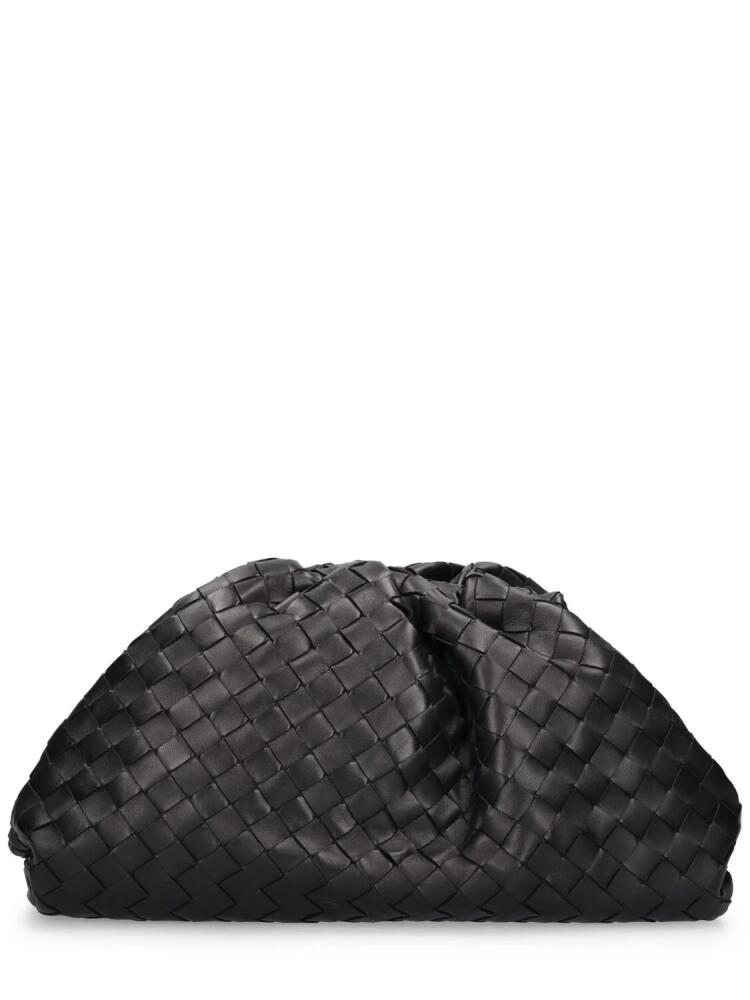 BOTTEGA VENETA Pouch Intrecciato Leather Clutch Cover