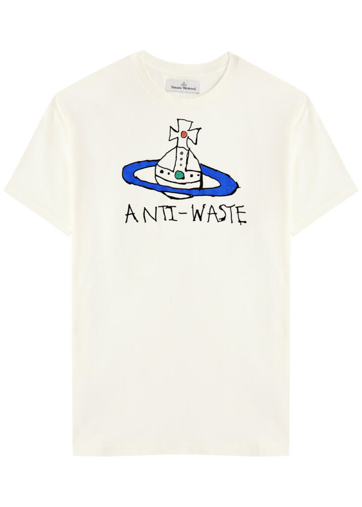 Vivienne Westwood Anti-Waste Printed Cotton T-shirt - White Cover