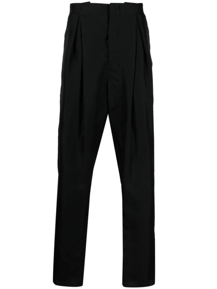 SAPIO pelares straight-leg trousers - Black Cover